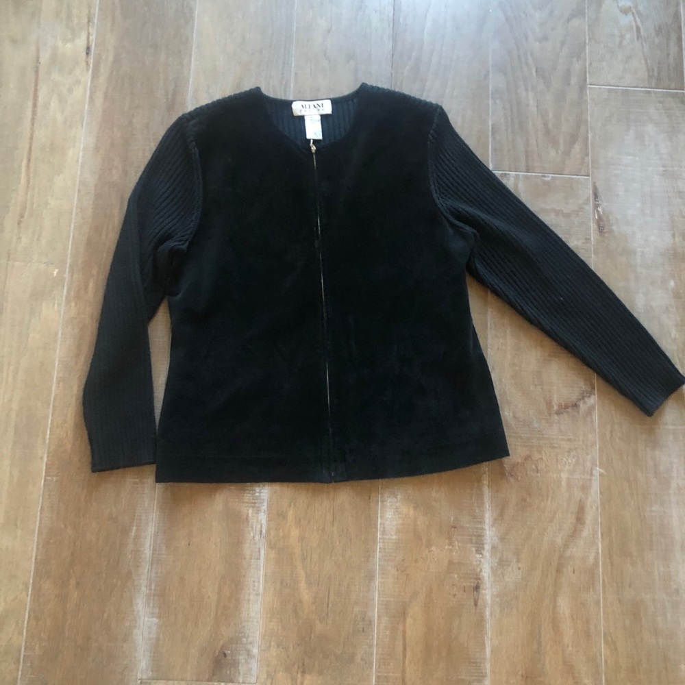 ALFANI ZIP FRONT JACKET